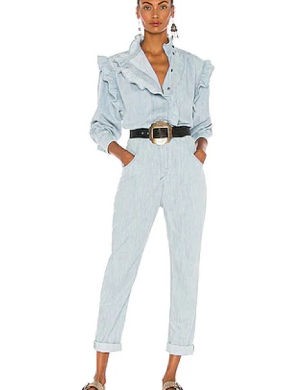 Isabel Marant Etoile Gayle  Light Blue Jumpsuit in Medium (Eur 40)